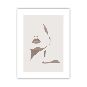 Poster - Creată din lumină și umbră - 30x40 cm