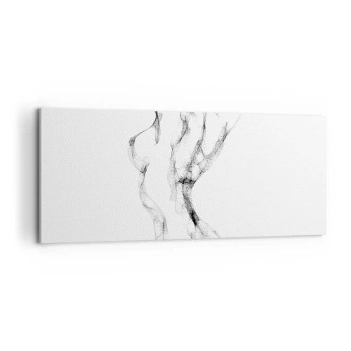 Tablou pe pânză - Frumoasa și puternică - 100x40 cm