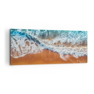Tablou pe pânză - Întotdeauna în tandem - 100x40 cm