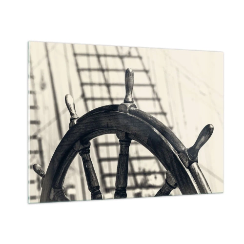 Tablou pe sticlă - Povești despre mare - 100x70 cm