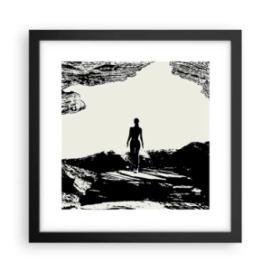 Poster în ramă neagră - O nouă înfățișare - 30x30 cm