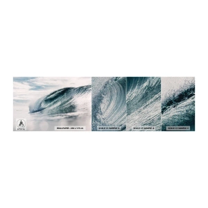 Mostră tapet Premium Sand - Summitul apei - Valul mării, Mare, Ocean - 100x30 cm