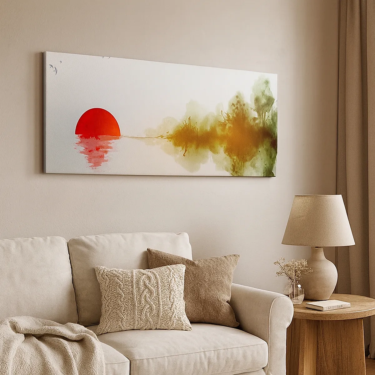 Tablou pe pânză - Promisiune de liniște - 30x30 cm