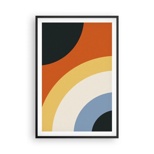 Poster în ramă neagră - Spre sine - 61x91 cm