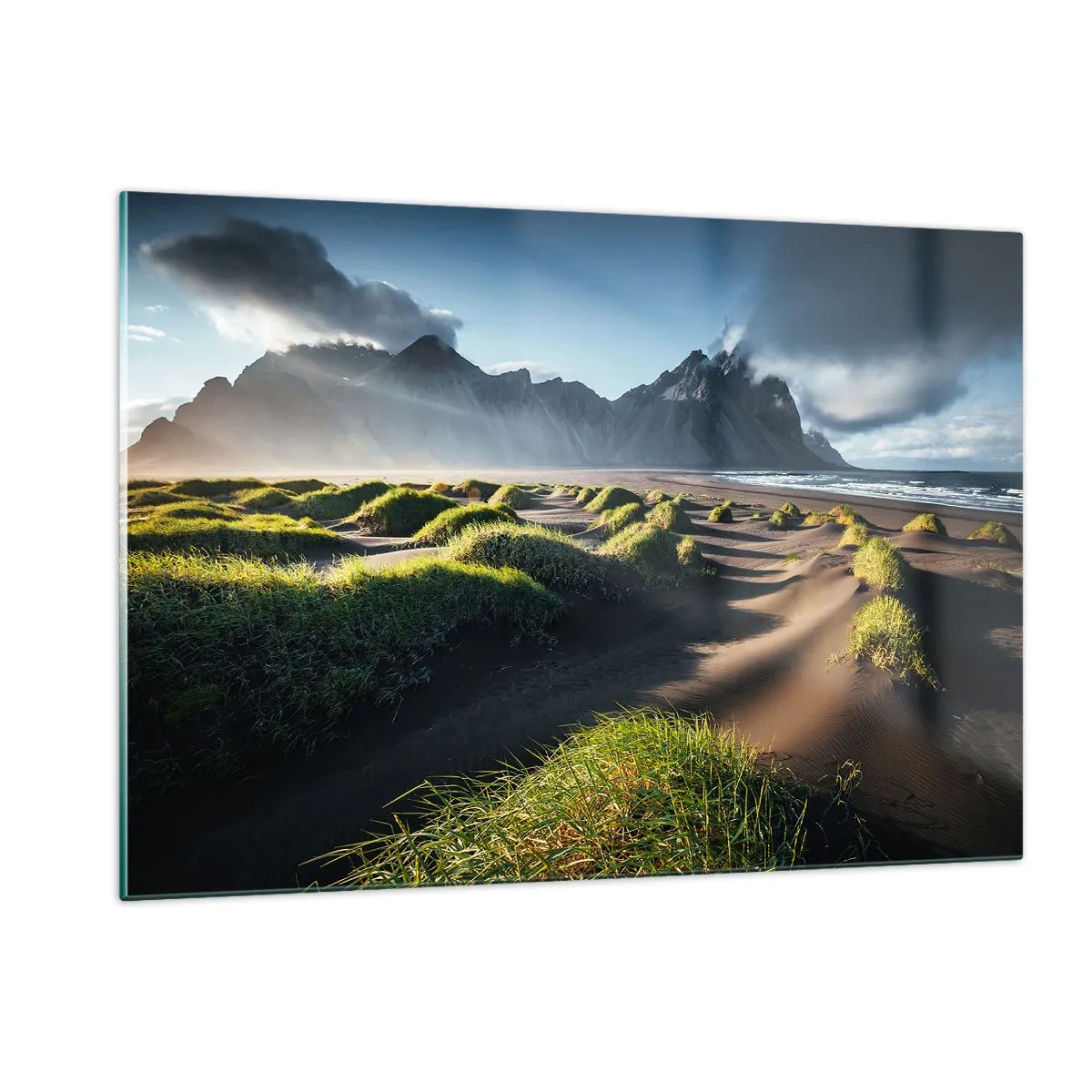 Tablou pe sticlă - Armonia elementelor - 120x80 cm