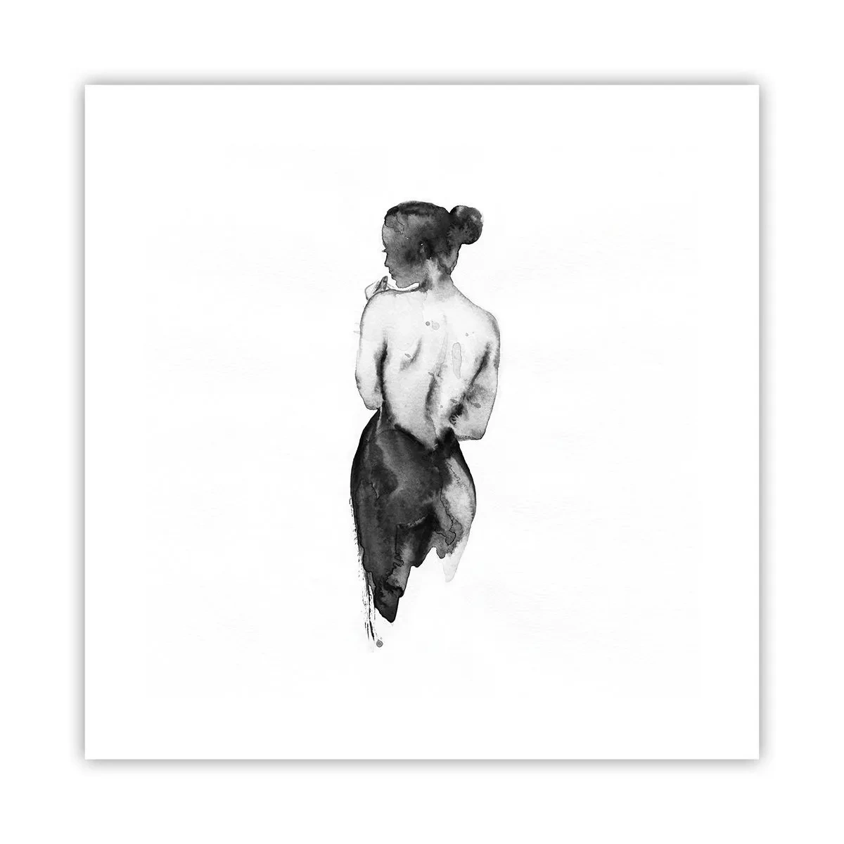 Poster - Cu ea lumea dispare - 40x40 cm