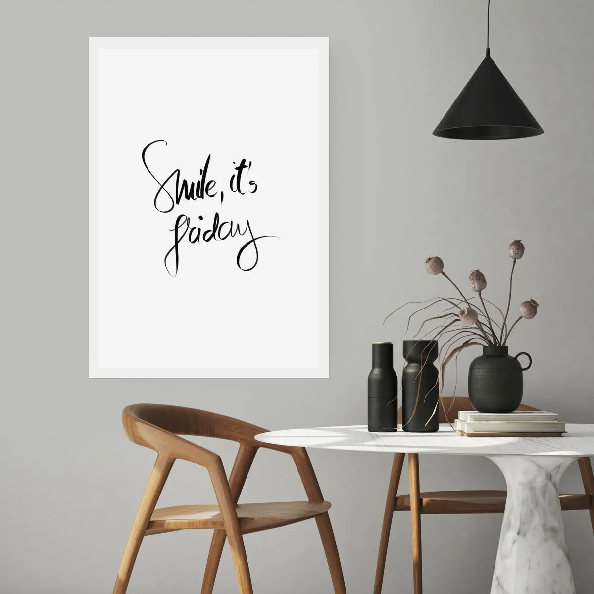 Poster - Bucurie adevărată - 70x100 cm