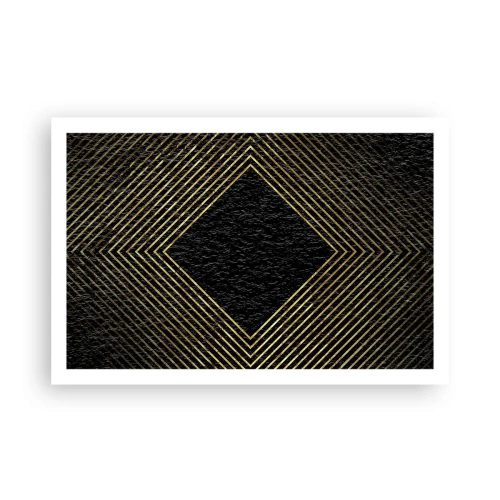 Poster - Geometrie în stil glamour - 91x61 cm