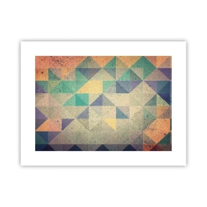 Poster - Republica triunghiurilor - 40x30 cm
