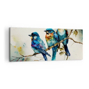 Tablou pe pânză - Se simte jignit? - 100x40 cm