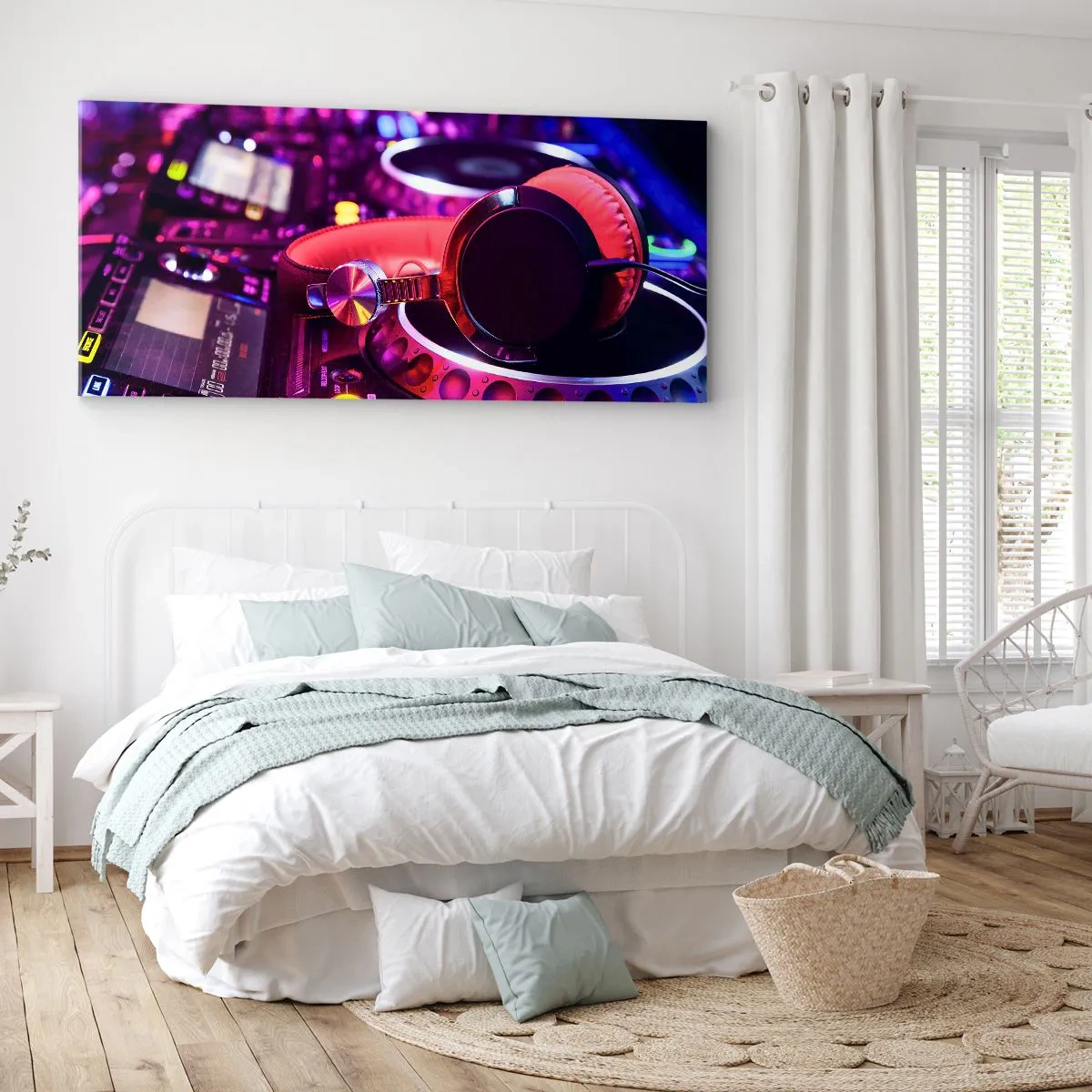 Tablou pe pânză - Înainte de a începe distracția - 140x50 cm