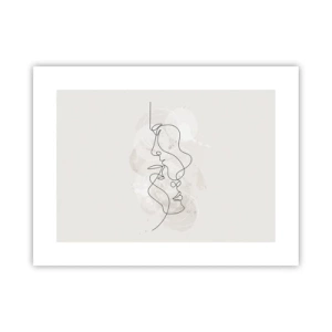 Poster - Încurcați într-o îmbrățișare - 40x30 cm