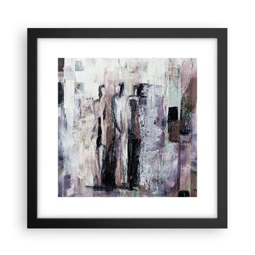 Poster în ramă neagră - Cei trei misterioși - 30x30 cm