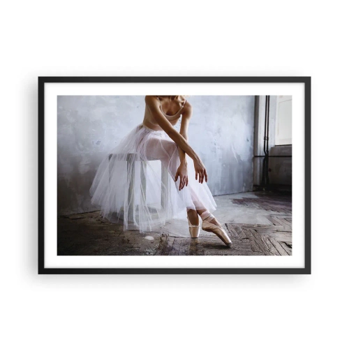 Poster în ramă neagră - Înainte ca luminile rampei să strălucească - 70x50 cm