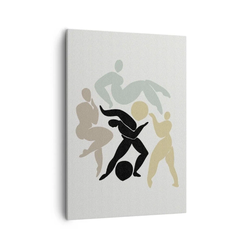 Tablou pe pânză - Mișcarea pentru sănătate și frumusețe - 50x70 cm