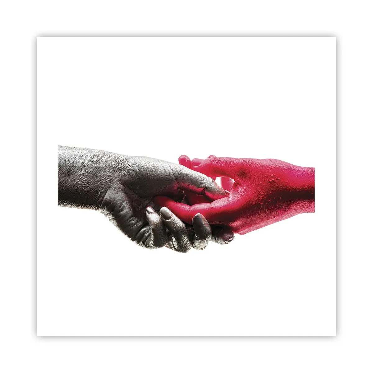 Poster - Împreună, deși diferiți - 50x50 cm