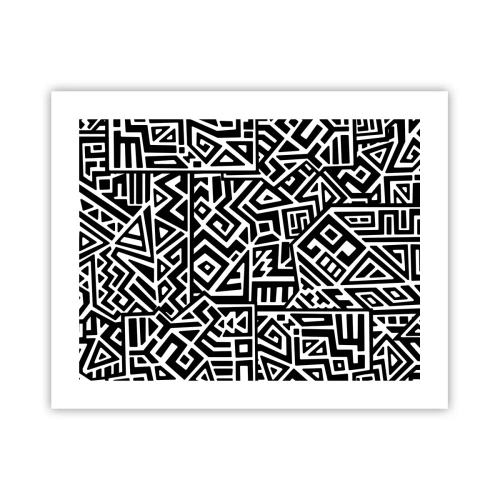 Poster - Compoziție precolumbiană - 50x40 cm