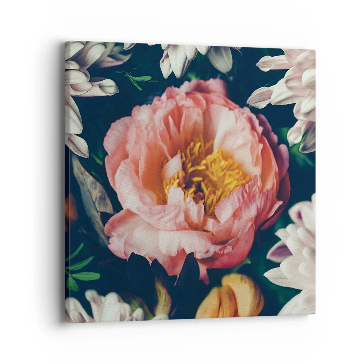 Tablou pe pânză - Cu splendoare barocă - 40x40 cm