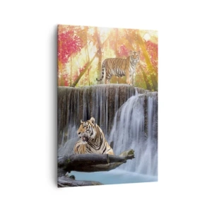 Tablou pe pânză - Peisaj suprarealist    - 70x100 cm