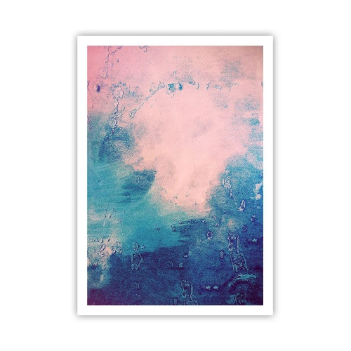 Poster - Îmbrățișare albastră - 70x100 cm