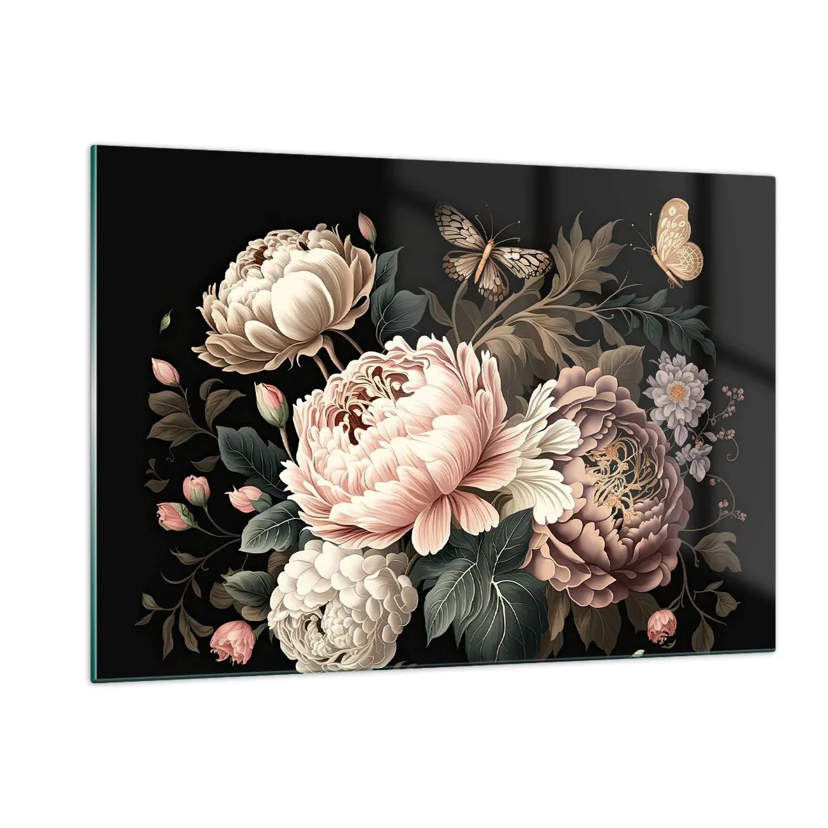 Tablou pe sticlă - În stil baroc - 120x80 cm