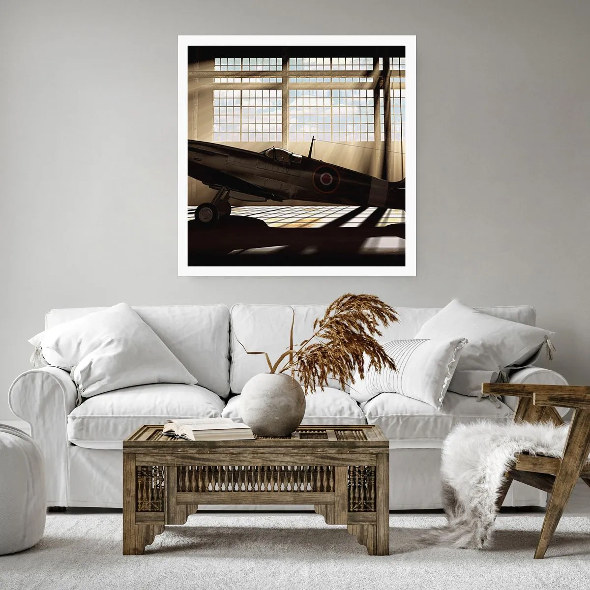 Poster - Odihna războinicului - 30x30 cm