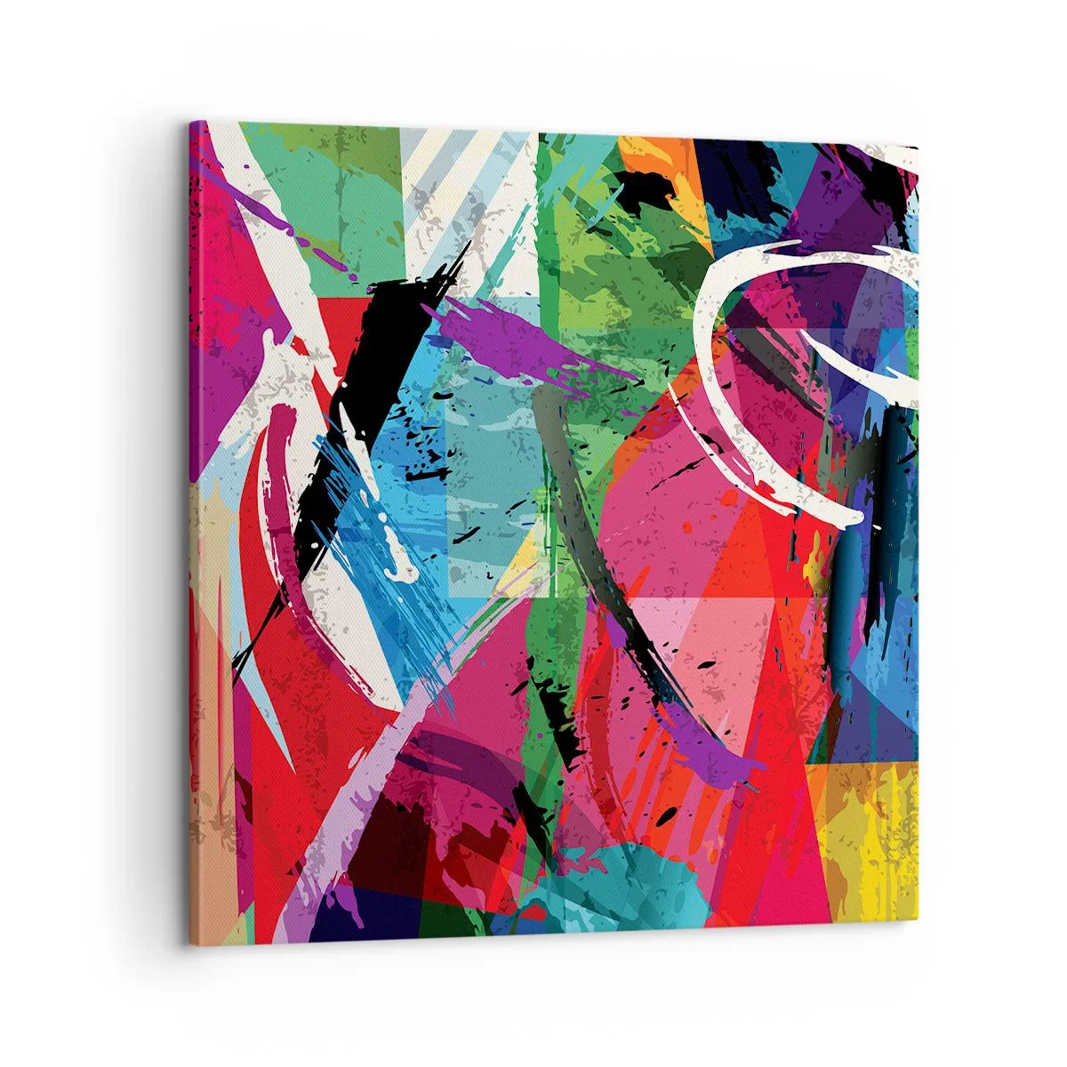 Tablou pe pânză - Rapid, vioi și plin de viață - 60x60 cm