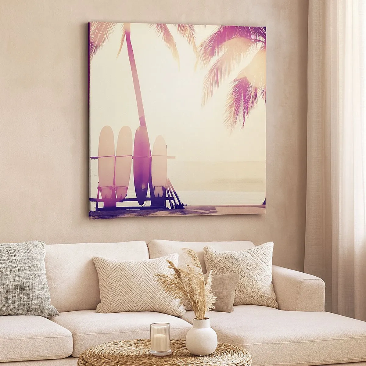 Tablou pe pânză - Va fi o zi minunată - 30x30 cm