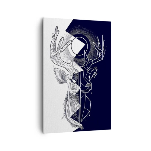 Tablou pe pânză - Lupta și unitatea contrariilor - 80x120 cm