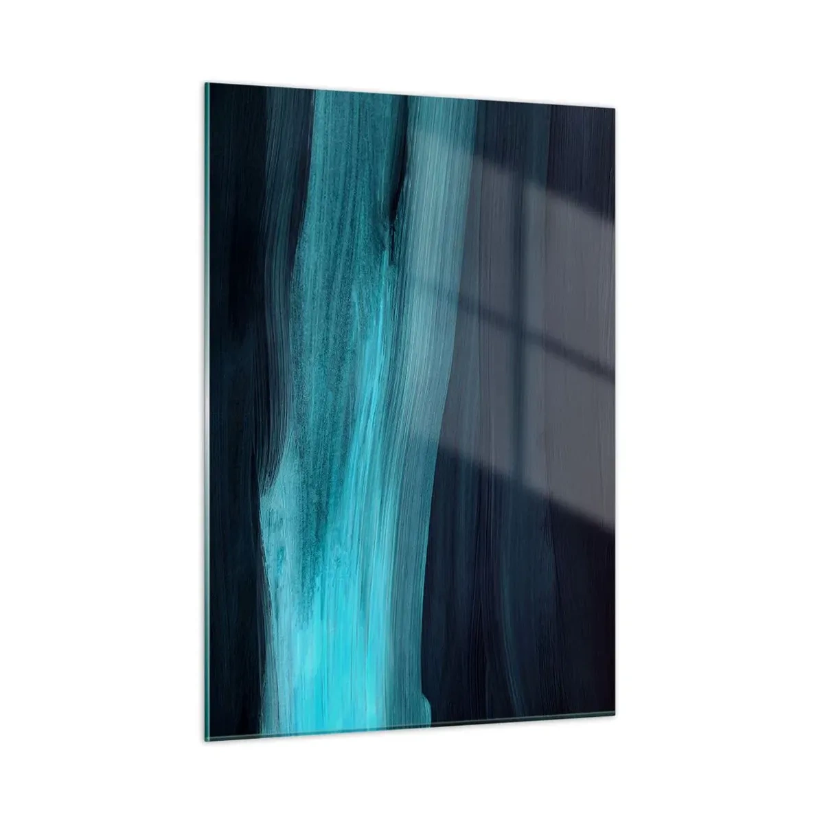 Tablou pe sticlă - Du-te cu fluxul - 50x70 cm