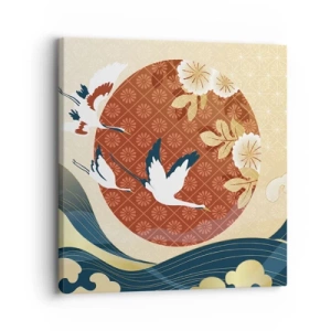 Tablou pe pânză - O fabulă japoneză - 30x30 cm