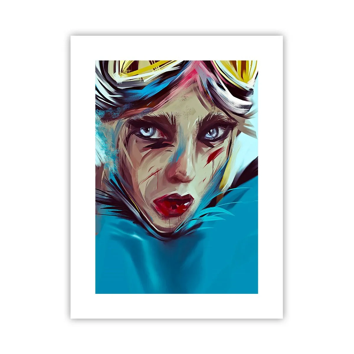 Poster - Războinica de drum - 30x40 cm