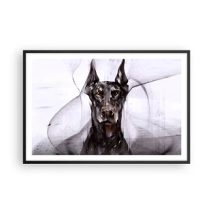 Poster în ramă neagră - Născut cu noblețe - 91x61 cm