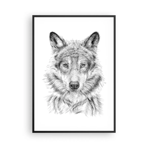 Poster în ramă neagră - Un lider înnăscut - 70x100 cm