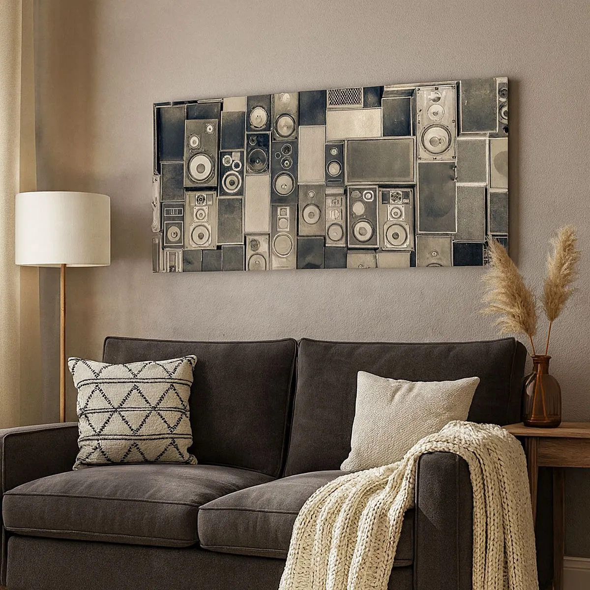 Tablou pe pânză - Și totul este în regulă - 100x40 cm