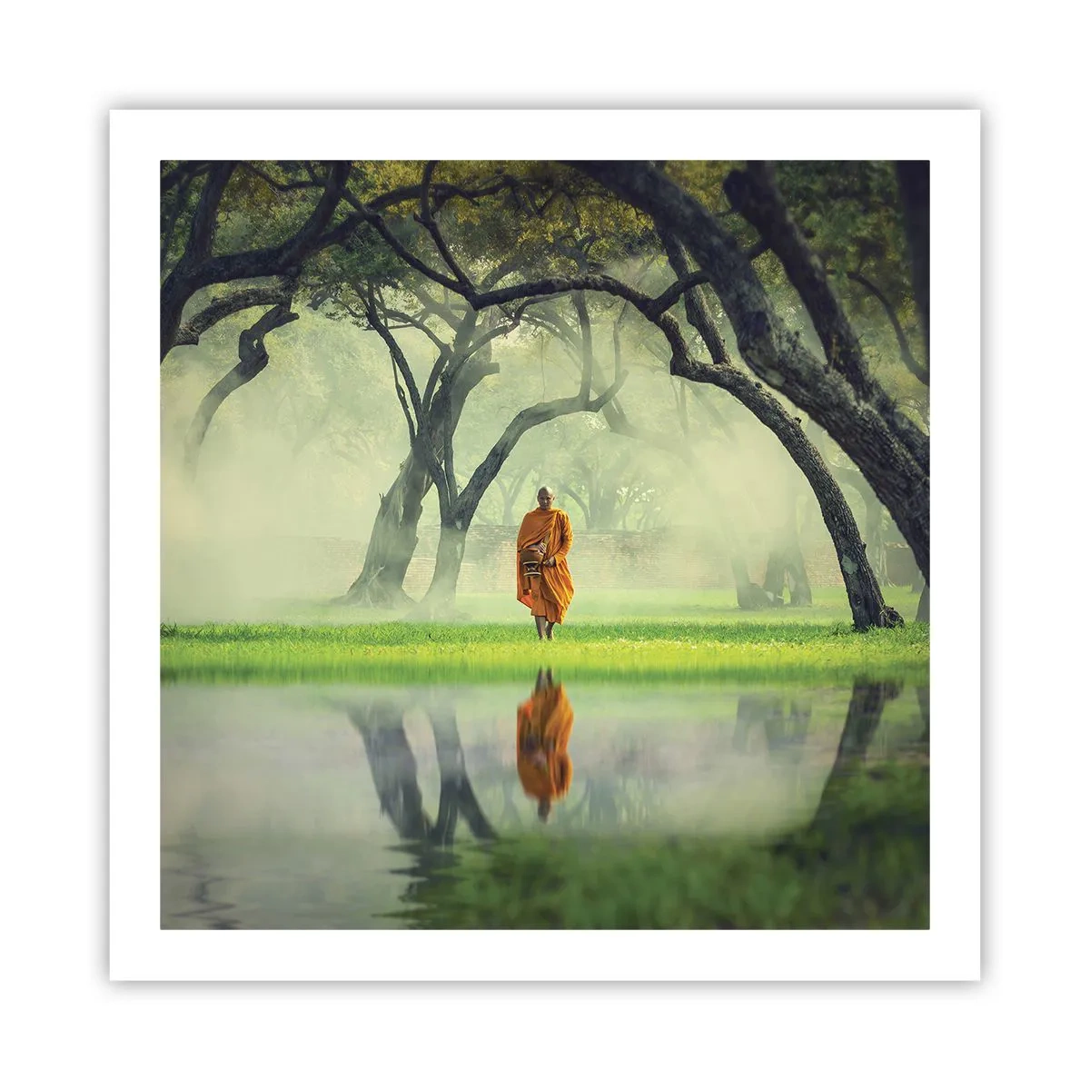 Poster - Pe drumul spre iluminare - 60x60 cm