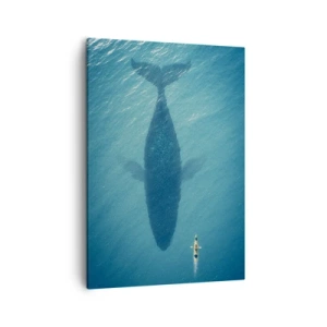 Tablou pe pânză Canvas - Întâlnire pe ocean - 50x70 cm