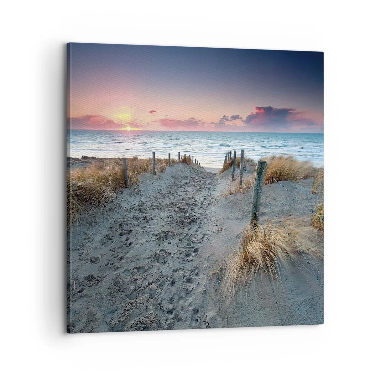 Tablou pe pânză - Ai revărsat un curcubeu cu splendoare radiantă... - 60x60 cm