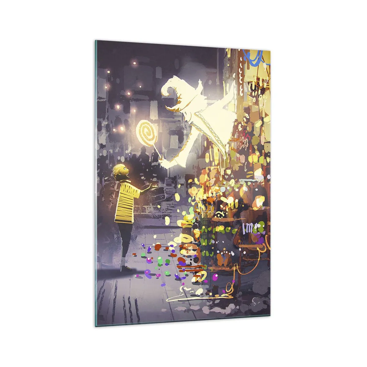 Tablou pe sticlă - Vrăjitoria există - 70x100 cm