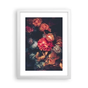 Poster în ramă albă - Ca la maeștri olandezi - 30x40 cm