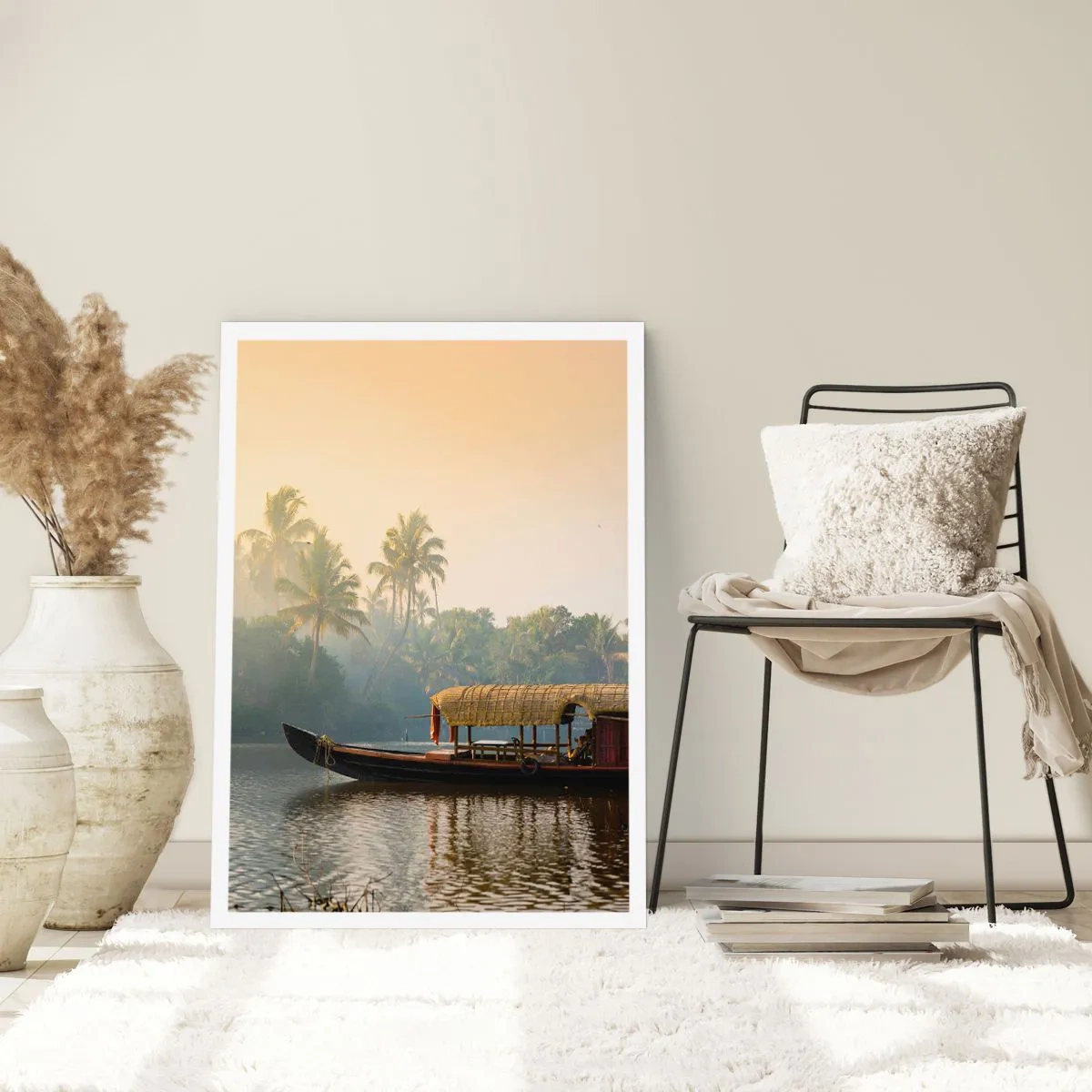 Poster - Casă pe râu - 50x70 cm