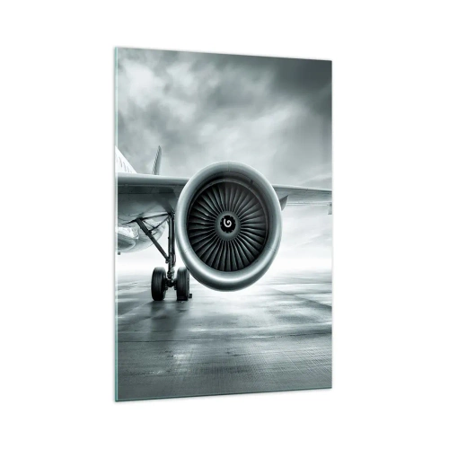 Tablou pe sticlă - Ce putere! - 70x100 cm