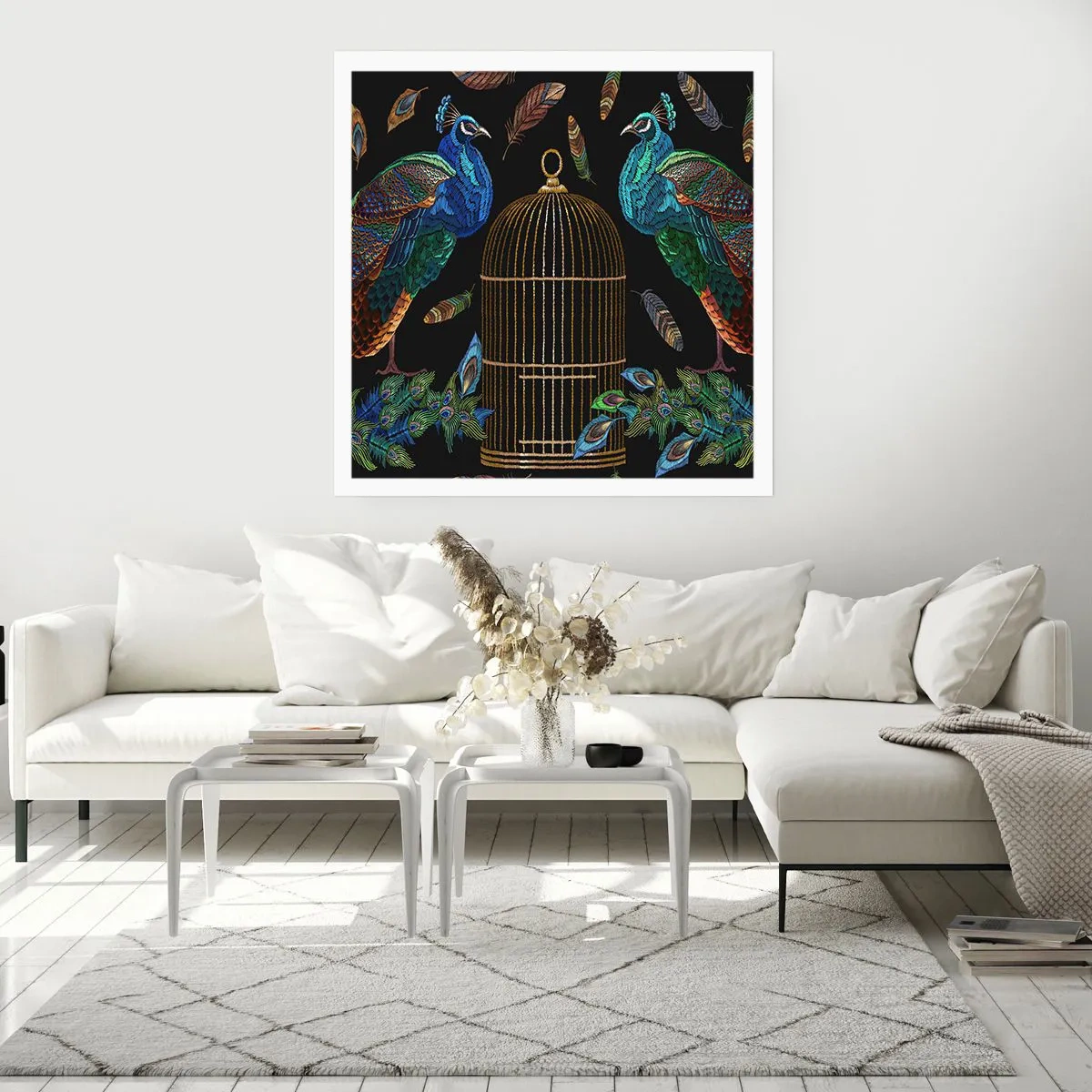 Poster - În veșmânt regal - 60x60 cm