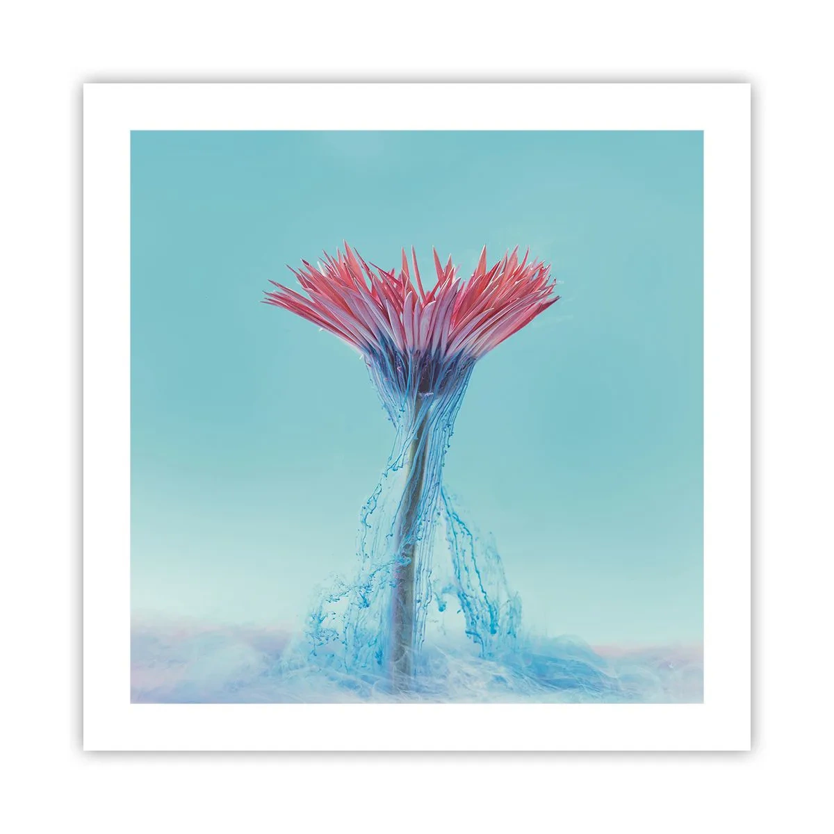 Poster - Într-o unduire revigorantă - 50x50 cm