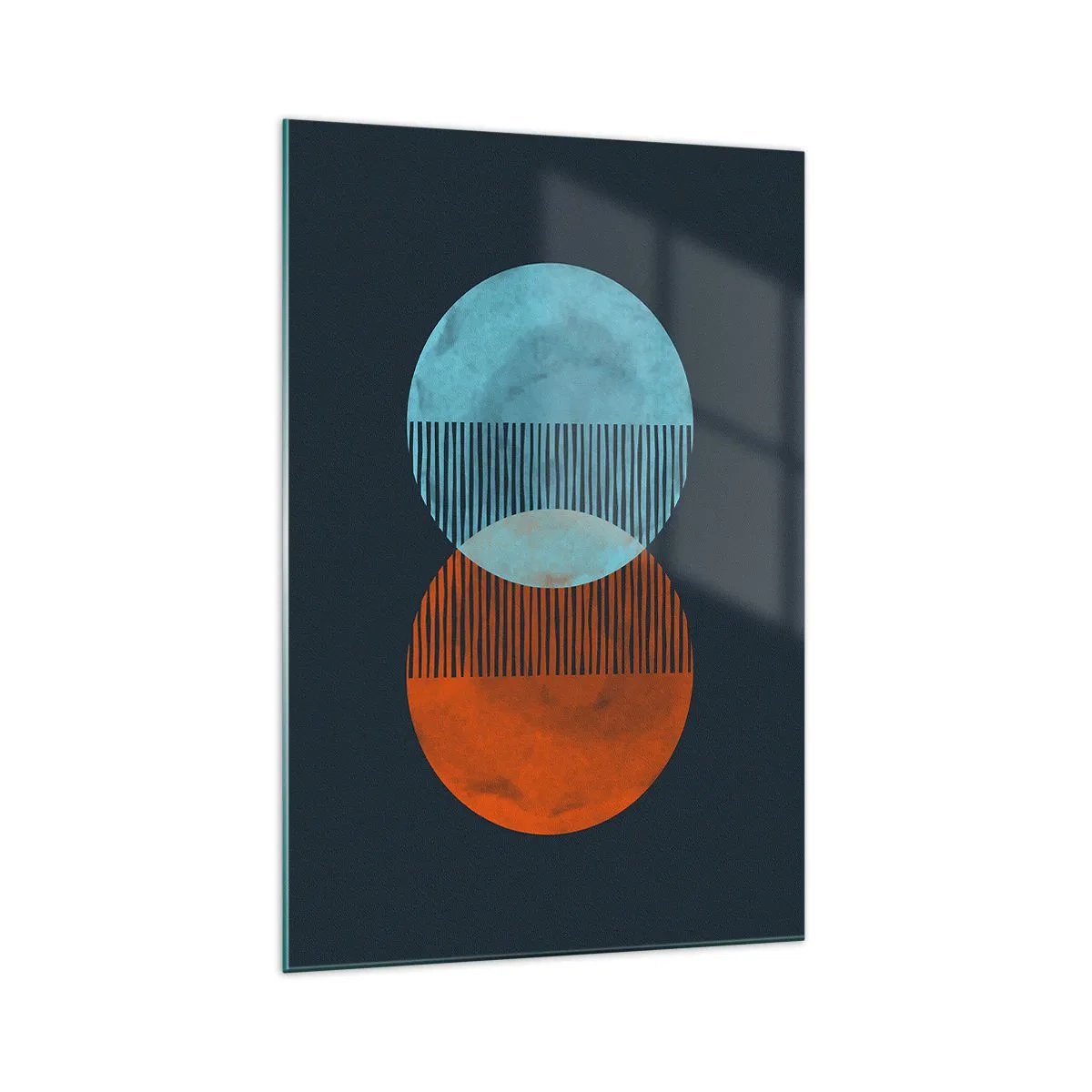 Tablou pe sticlă - Fantezie astronomică - 70x100 cm