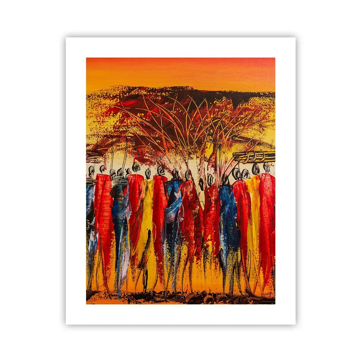 Poster - Acolo, acolo, acolo, acolo se duc - 40x50 cm