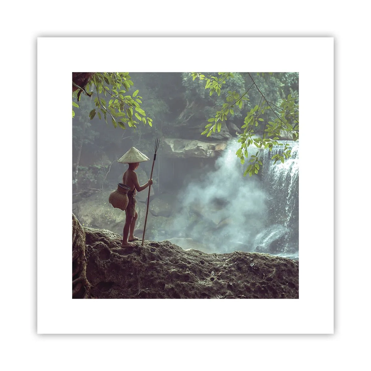 Poster - Prietenul naturii - 30x30 cm