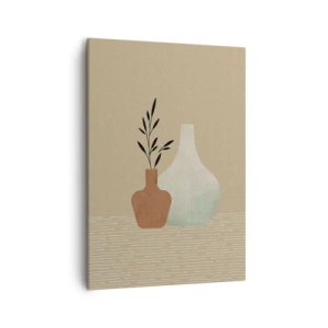 Tablou pe pânză - Vasul și ideea sa - 50x70 cm