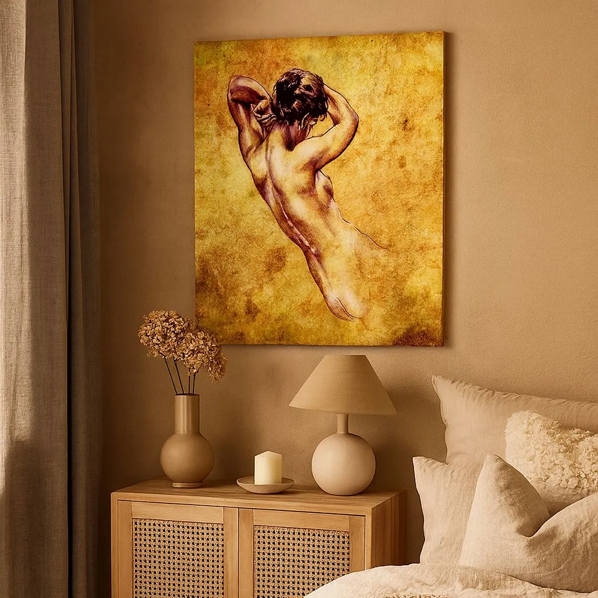 Tablou pe pânză - Dezvăluit, dar încă un mister - 30x30 cm