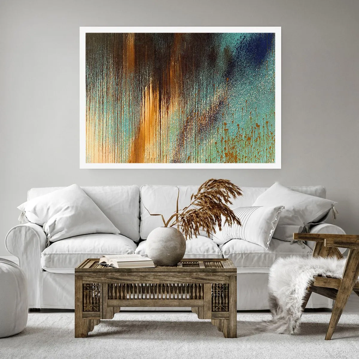 Poster - O compoziție cromatică neaccidentală - 50x40 cm